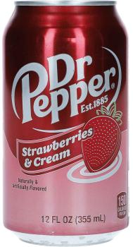 Dr Pepper - Strawberries & Cream 355ml